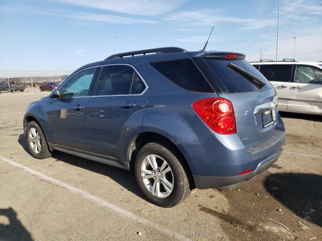 2CNFLEEC8B6244602 - 2011 CHEVROLET EQUINOX LT BLUE photo 2