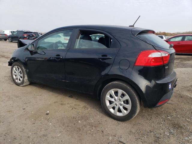 KNADN5A39D6117407 - 2013 KIA RIO EX BLACK photo 2