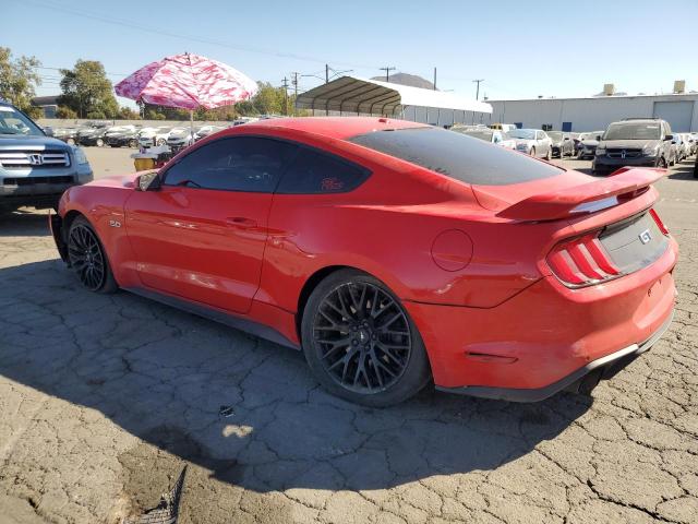 1FA6P8CF6J5123915 - 2018 FORD MUSTANG GT RED photo 2
