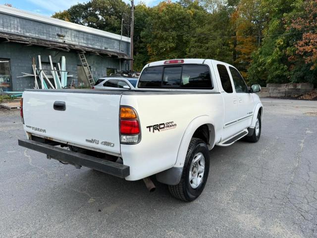 5TBBT48123S435639 - 2003 TOYOTA TUNDRA ACCESS CAB LIMITED WHITE photo 4