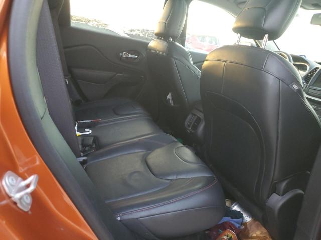 1C4PJMBS0GW328270 - 2016 JEEP CHEROKEE TRAILHAWK ORANGE photo 10