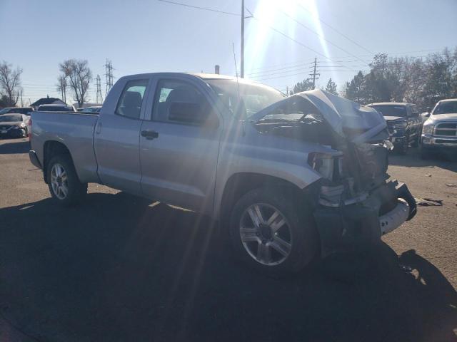 5TFUM5F16EX056249 - 2014 TOYOTA TUNDRA DOUBLE CAB SR/SR5 GRAY photo 4