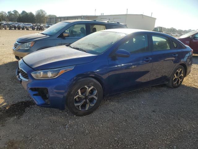 3KPF24AD0KE007277 - 2019 KIA FORTE FE BLUE photo 1