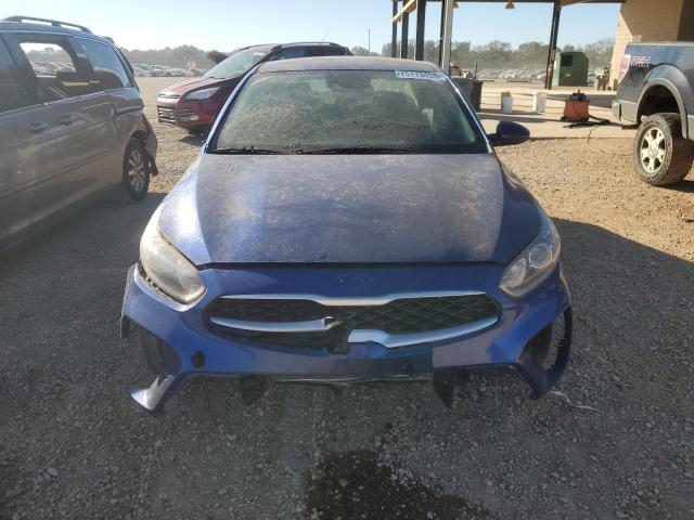 3KPF24AD0KE007277 - 2019 KIA FORTE FE BLUE photo 5