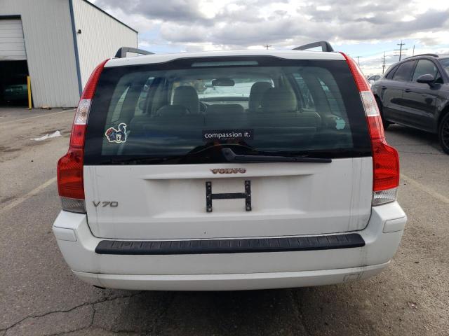 YV1SW612571663685 - 2007 VOLVO V70 WHITE photo 6