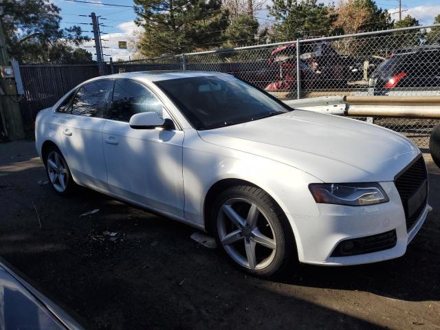 WAUBFAFL2CA118609 - 2012 AUDI A4 PREMIUM WHITE photo 4