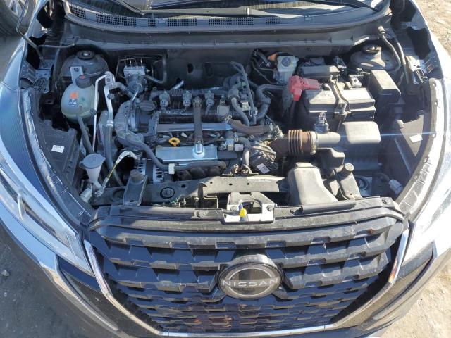 3N1CP5BV3NL493801 - 2022 NISSAN KICKS S GRAY photo 11