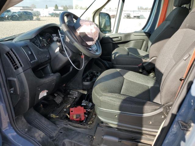 3C6URVJG7LE117626 - 2020 RAM PROMASTER 3500 HIGH ლურჯი ფოტო 7