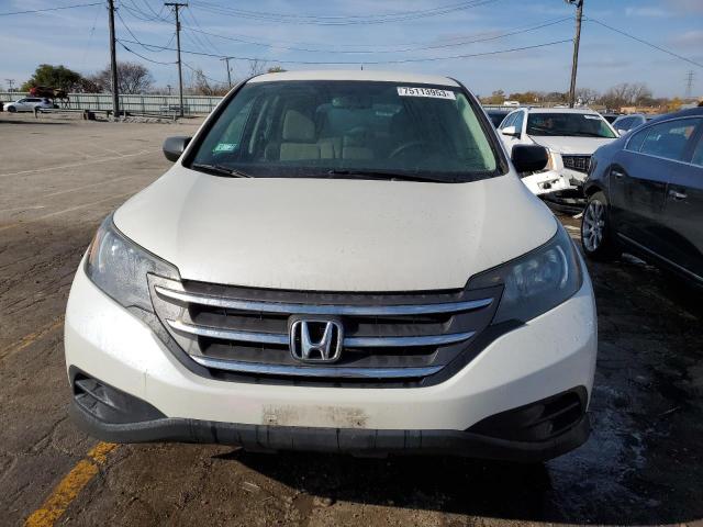 5J6RM4H35EL014980 - 2014 HONDA CR-V LX WHITE photo 5