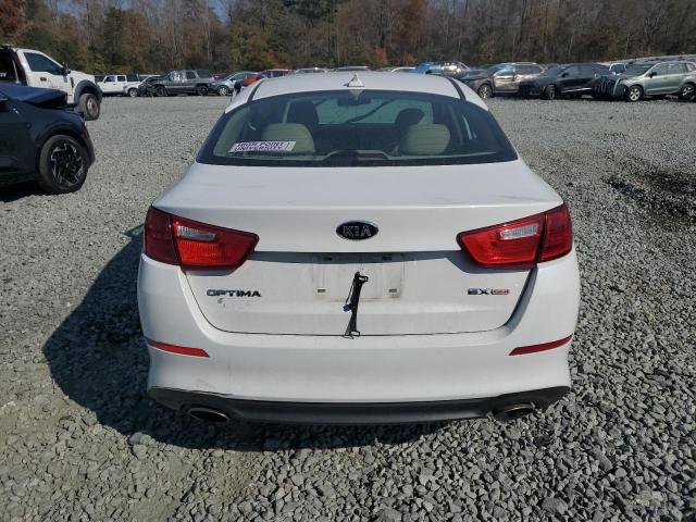 5XXGN4A77FG444938 - 2015 KIA OPTIMA EX WHITE photo 6