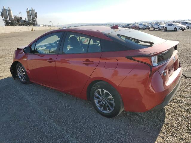 JTDKARFUXK3072197 - 2019 TOYOTA PRIUS RED photo 2