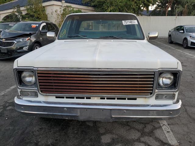 CCL246Z156174 - 1976 CHEVROLET C20 WHITE photo 5