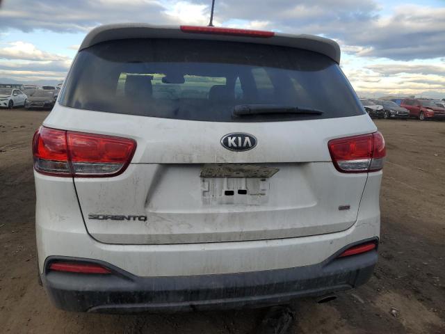 5XYPGDA35HG256537 - 2017 KIA SORENTO LX WHITE photo 6