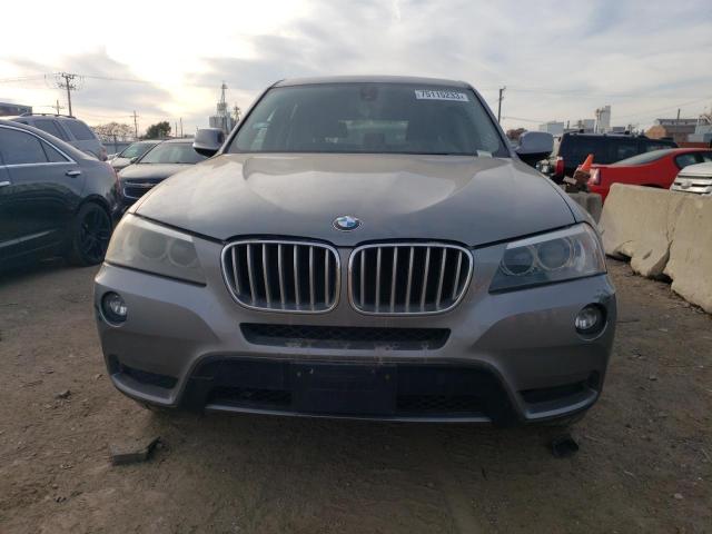 5UXWX7C51DL982422 - 2013 BMW X3 XDRIVE35I GRAY photo 5