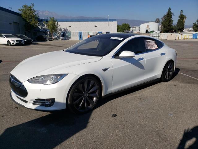 5YJSA1DP0DFP20926 - 2013 TESLA MODEL S თეთრი ფოტო 1