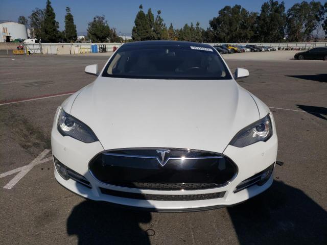 5YJSA1DP0DFP20926 - 2013 TESLA MODEL S თეთრი ფოტო 5