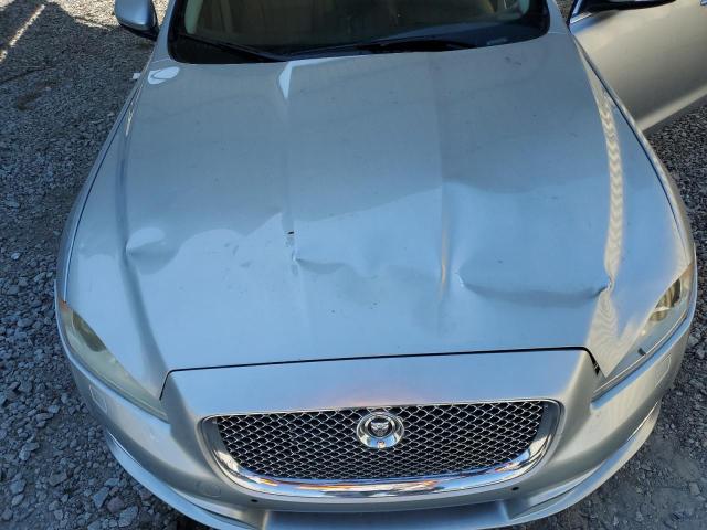 SAJWA2GB7CLV33364 - 2012 JAGUAR XJL SILVER photo 11