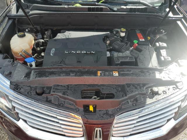 2LMPJ6LRXJBL39549 - 2018 LINCOLN MKX RESERVE Բորդո լուսանկար 12