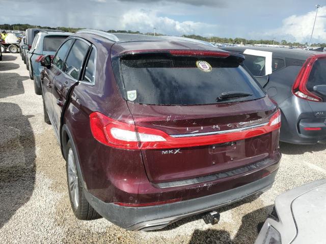 2LMPJ6LRXJBL39549 - 2018 LINCOLN MKX RESERVE Բորդո լուսանկար 6