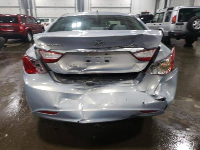 5NPEB4AC9DH575156 - 2013 HYUNDAI SONATA GLS BLUE photo 6