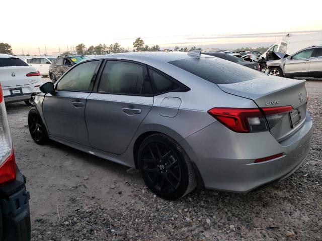 2HGFE2F5XNH578394 - 2022 HONDA CIVIC SPORT SILVER photo 2