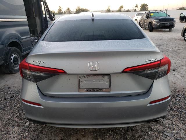 2HGFE2F5XNH578394 - 2022 HONDA CIVIC SPORT SILVER photo 6