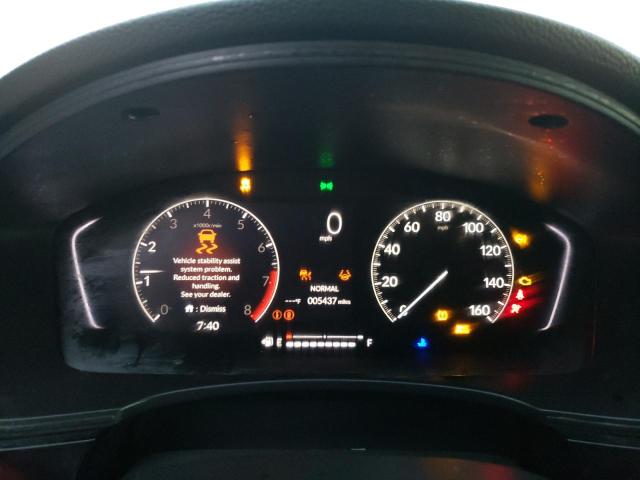 2HGFE2F5XNH578394 - 2022 HONDA CIVIC SPORT SILVER photo 9