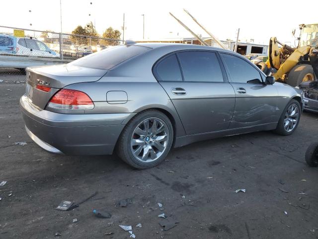 WBAGN63545DS60005 - 2005 BMW 745 LI GRAY photo 3