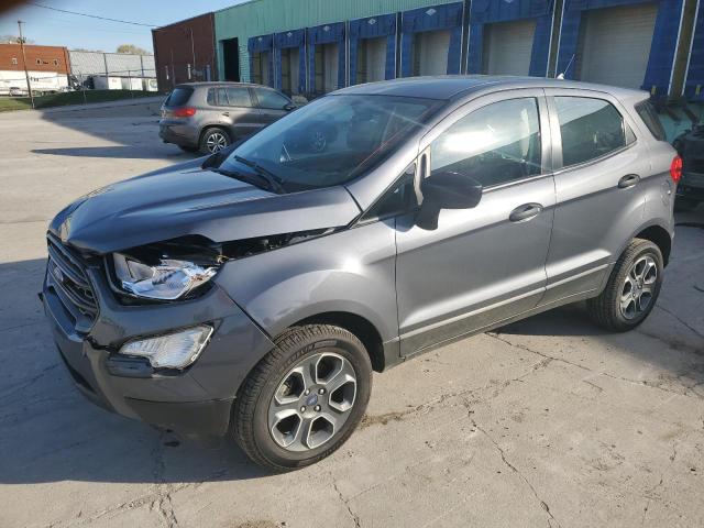 MAJ6S3FL0MC398974 - 2021 FORD ECOSPORT S GRAY photo 1