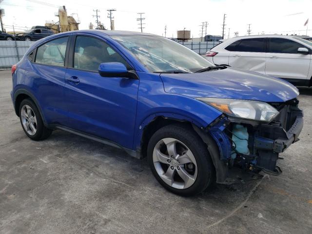 3CZRU5H39JM702771 - 2018 HONDA HR-V LX BLUE photo 4