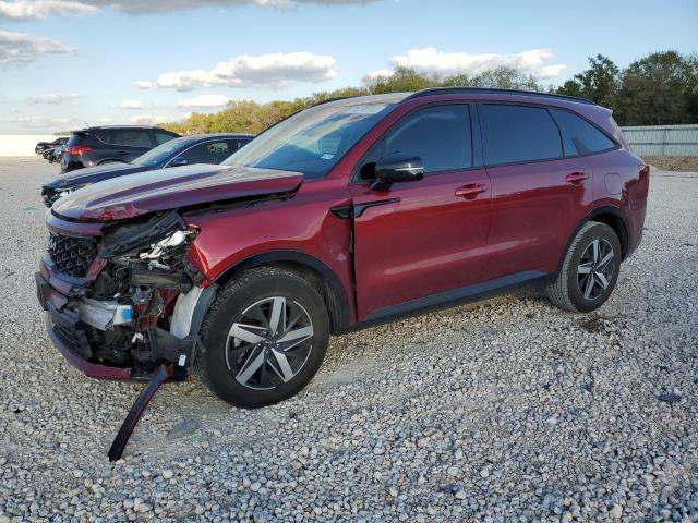 5XYRL4LC0NG117848 - 2022 KIA SORENTO S BURGUNDY photo 1