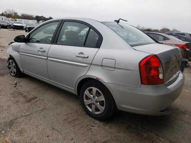 KMHCN46C18U276369 - 2008 HYUNDAI ACCENT GLS SILVER photo 2