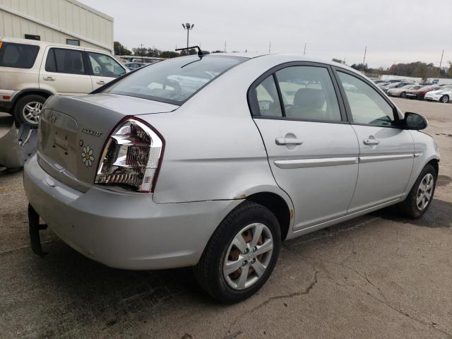 KMHCN46C18U276369 - 2008 HYUNDAI ACCENT GLS SILVER photo 3