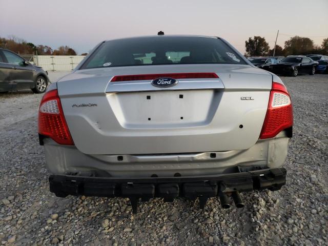 3FAHP0JA6CR351303 - 2012 FORD FUSION SEL SILVER photo 6