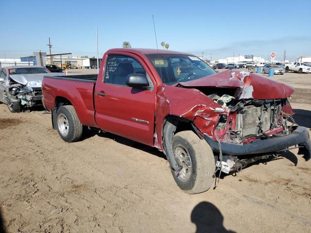 5TENX22N76Z152467 - 2006 TOYOTA TACOMA BURGUNDY photo 4