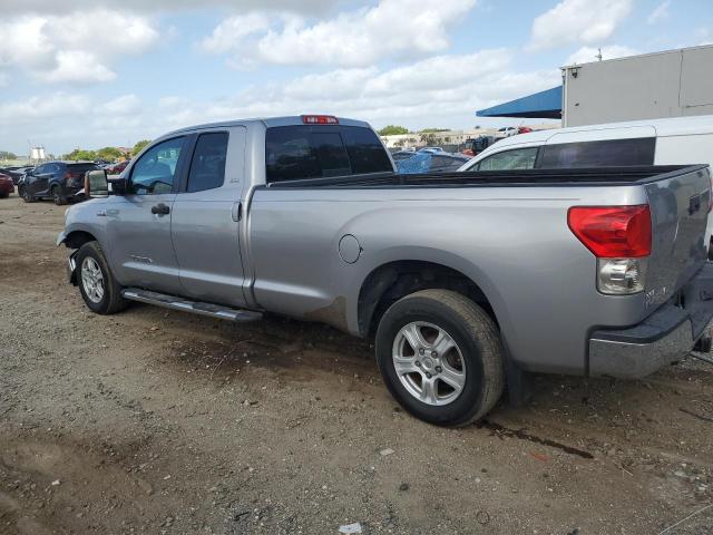 5TFSV54178X005175 - 2008 TOYOTA TUNDRA DOUBLE CAB SILVER photo 2