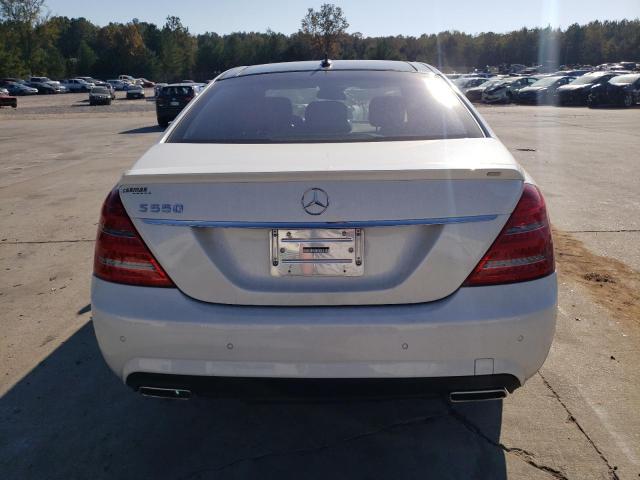 WDDNG7DB4DA513831 - 2013 MERCEDES-BENZ S 550 WHITE photo 6