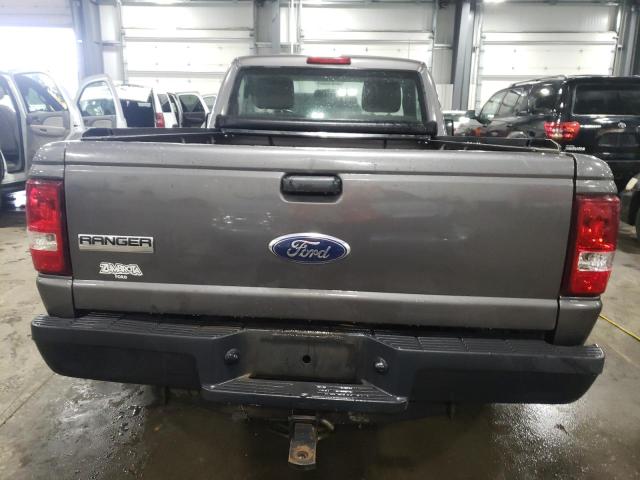 1FTKR1AD9BPA77921 - 2011 FORD RANGER GRAY photo 6