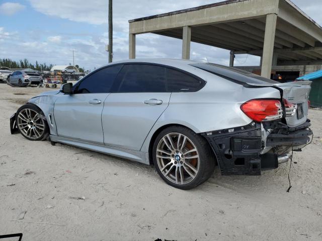 WBA4F7C31HG789189 - 2017 BMW 430I GRAN COUPE SILVER photo 2