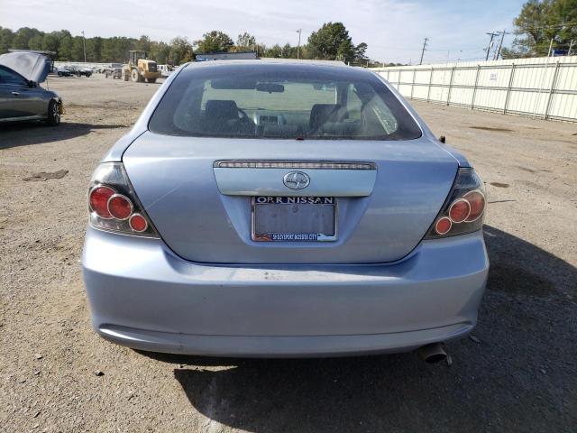 JTKDE167680221751 - 2008 TOYOTA SCION TC BLUE photo 6