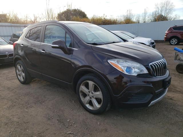 KL4CJASB0FB229459 - 2015 BUICK ENCORE BROWN photo 4