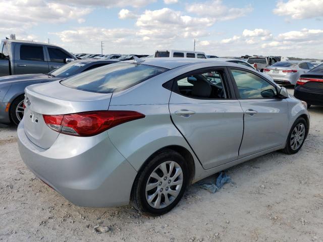 5NPDH4AE0CH063862 - 2012 HYUNDAI ELANTRA GLS SILVER photo 3