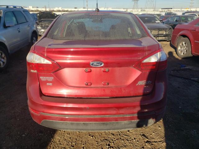 3FADP4BJXFM141177 - 2015 FORD FIESTA SE RED photo 6