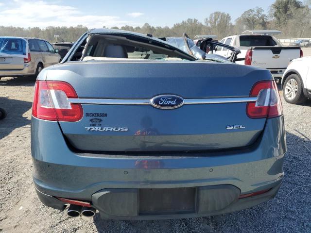 1FAHP2EW1AG126499 - 2010 FORD TAURUS SEL TEAL photo 6