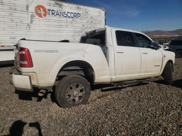 3C63R3EL2KG703662 - 2019 RAM 3500 LARAMIE WHITE photo 3