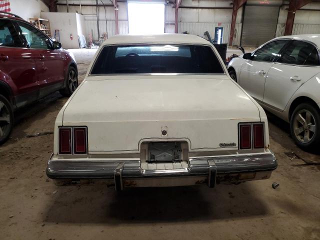 1G3GR69Y4GR319195 - 1986 OLDSMOBILE CUTLASS SU WHITE photo 6