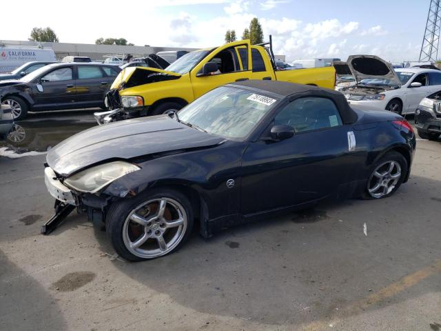 JN1AZ36A26M454122 - 2006 NISSAN 350Z ROADSTER BLACK photo 1