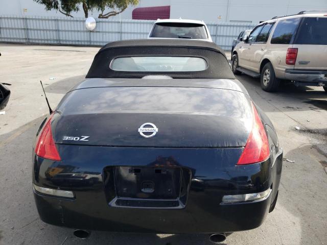 JN1AZ36A26M454122 - 2006 NISSAN 350Z ROADSTER BLACK photo 6