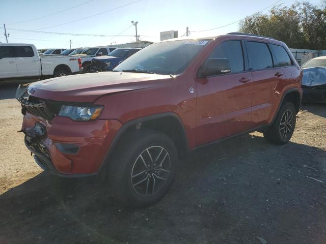 1C4RJFLG8KC646484 - 2019 JEEP GRAND CHER TRAILHAWK RED photo 1