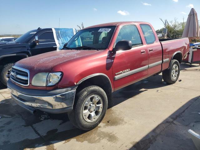5TBRN34101S200333 - 2001 TOYOTA TUNDRA ACCESS CAB SR5 BURGUNDY photo 1